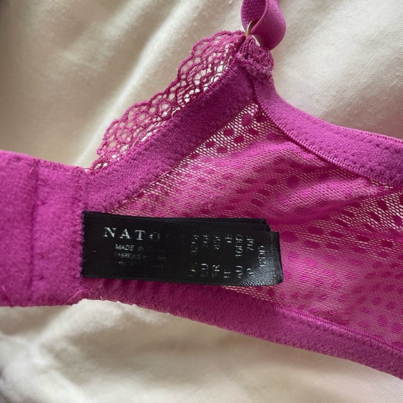 Natori pink lace bra 32DD - Picture 3 of 6